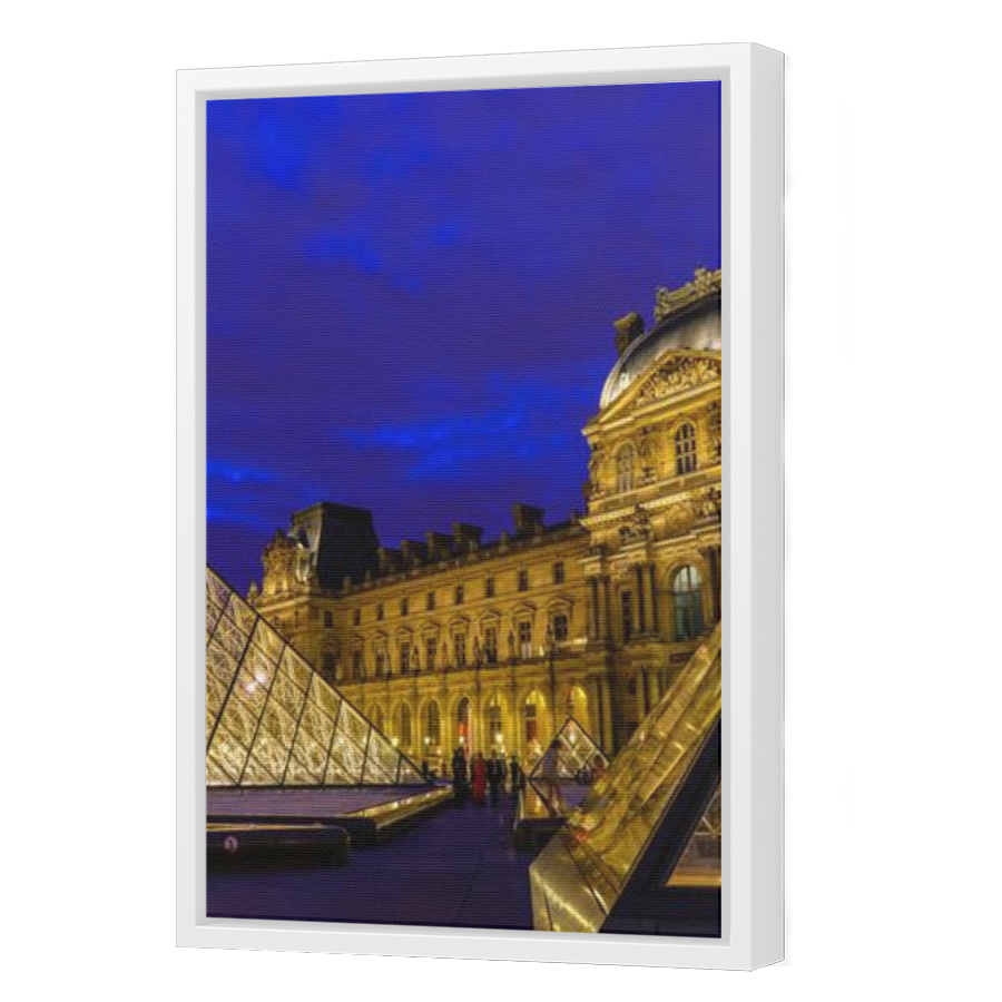 Thumbnail for Canvas - White Floating Frame