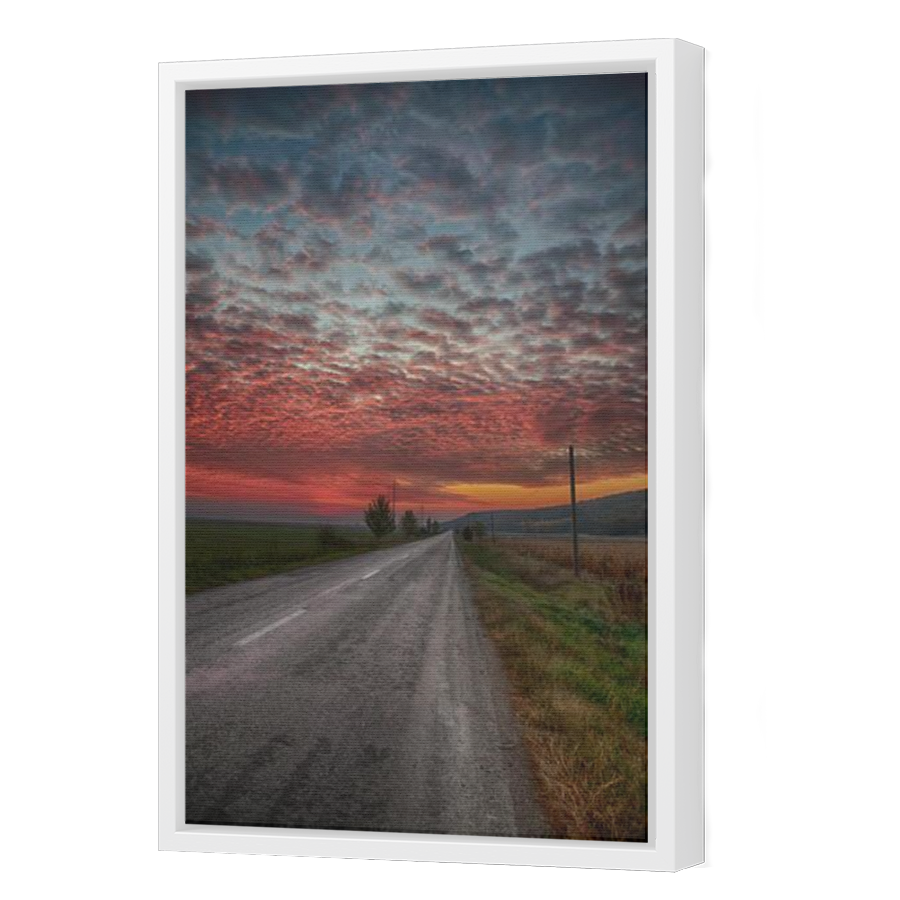 Thumbnail for Canvas - White Floating Frame