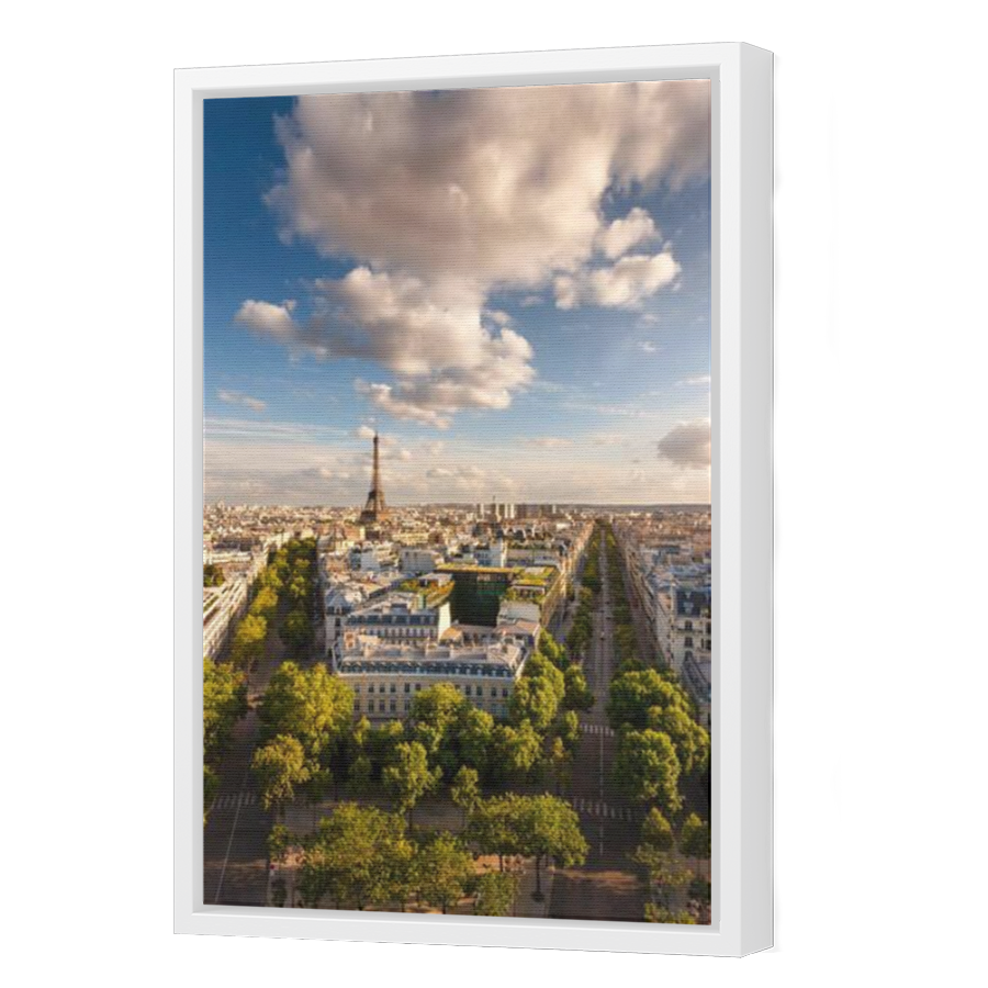 Thumbnail for Canvas - White Floating Frame