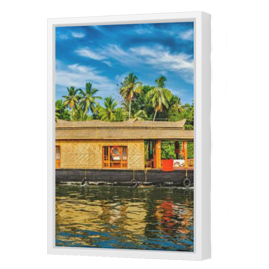 Thumbnail for Canvas - White Floating Frame