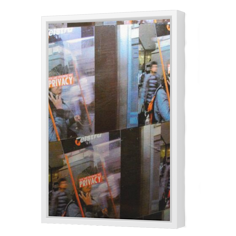 Thumbnail for Canvas - White Floating Frame