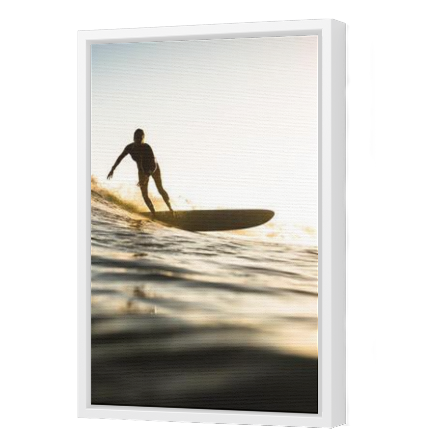 Thumbnail for Canvas - White Floating Frame