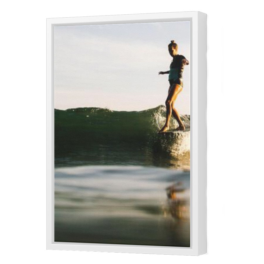 Thumbnail for Canvas - White Floating Frame