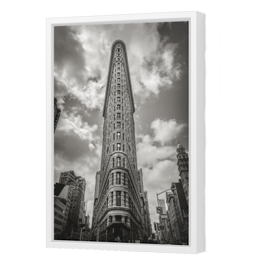 Thumbnail for Canvas - White Floating Frame