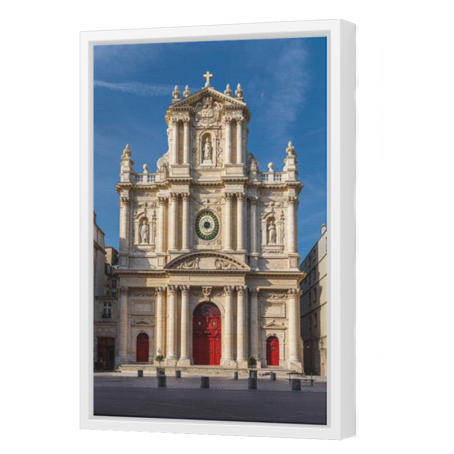 Thumbnail for Canvas - White Floating Frame