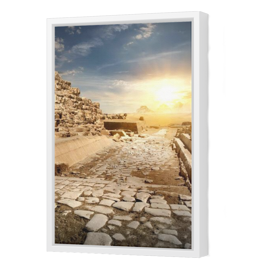 Thumbnail for Canvas - White Floating Frame