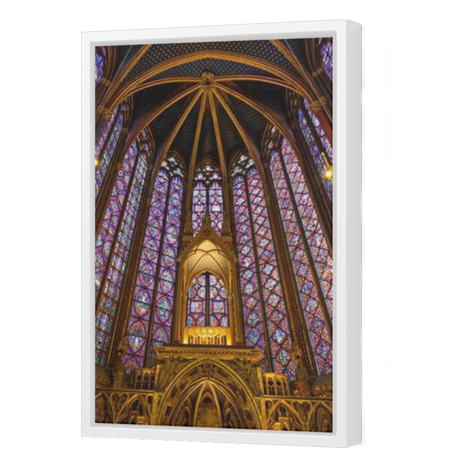 Thumbnail for Canvas - White Floating Frame