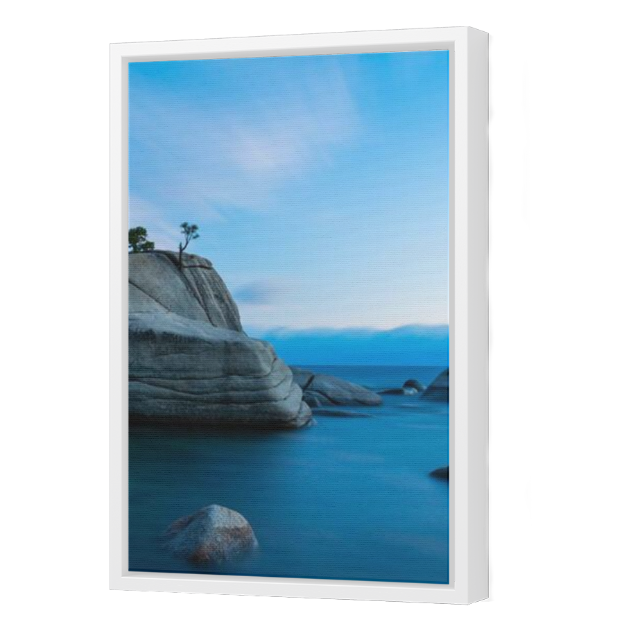 Thumbnail for Canvas - White Floating Frame