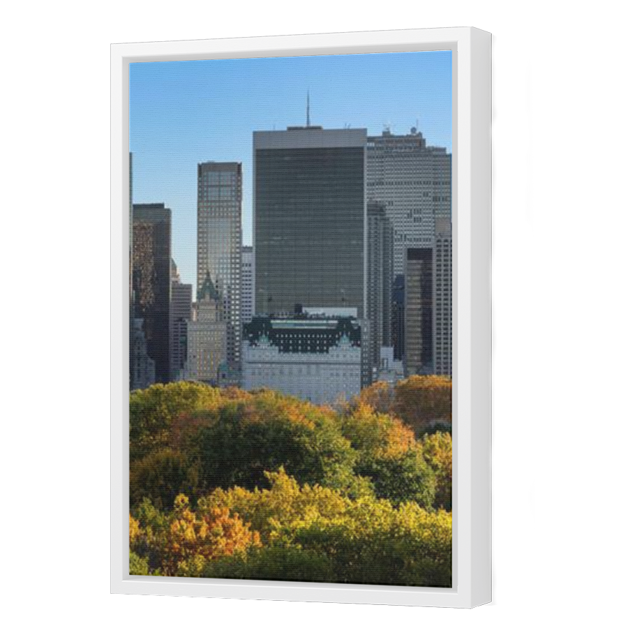 Thumbnail for Canvas - White Floating Frame