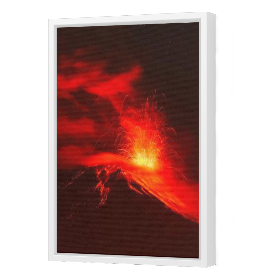Thumbnail for Canvas - White Floating Frame