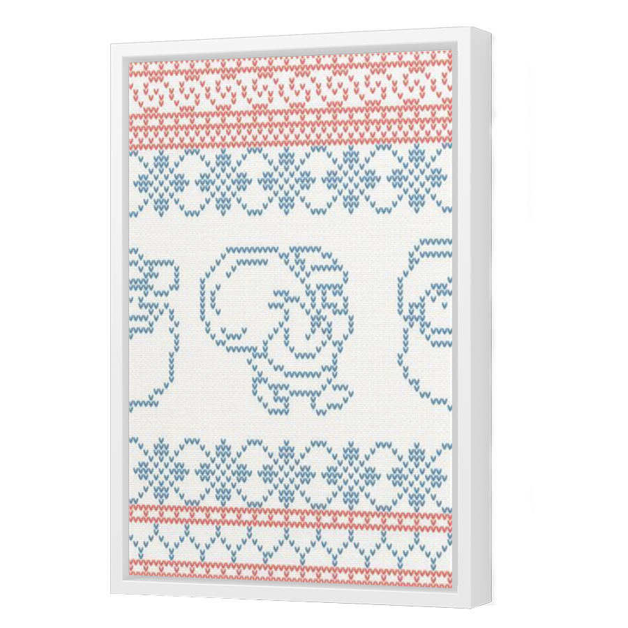 Thumbnail for Canvas - White Floating Frame
