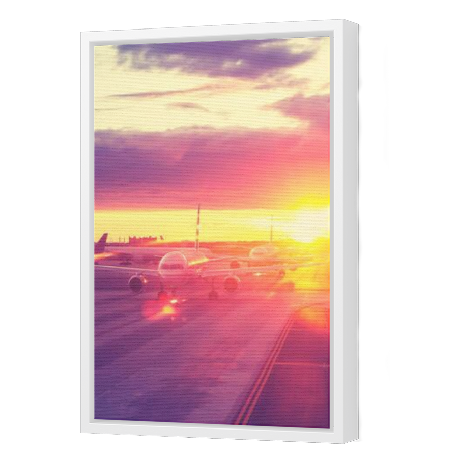 Thumbnail for Canvas - White Floating Frame