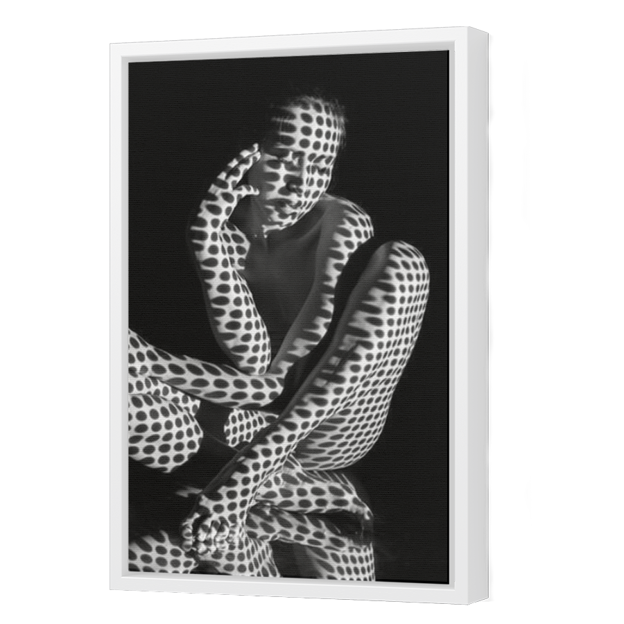 Thumbnail for Canvas - White Floating Frame