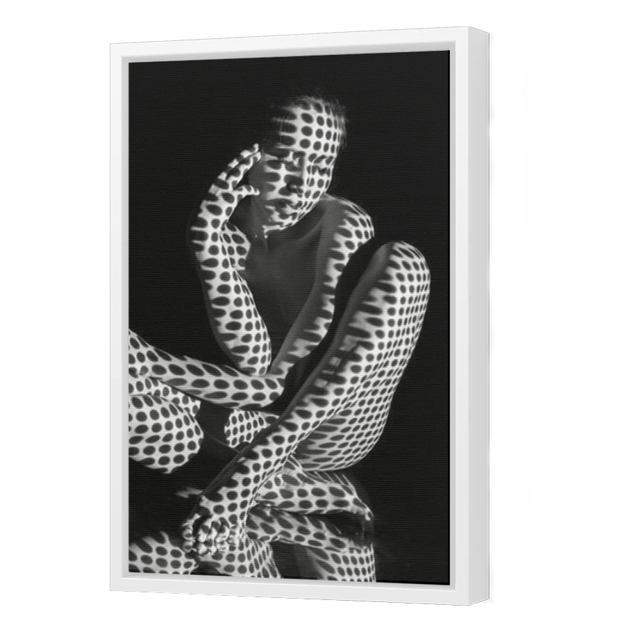 Thumbnail for Canvas - White Floating Frame