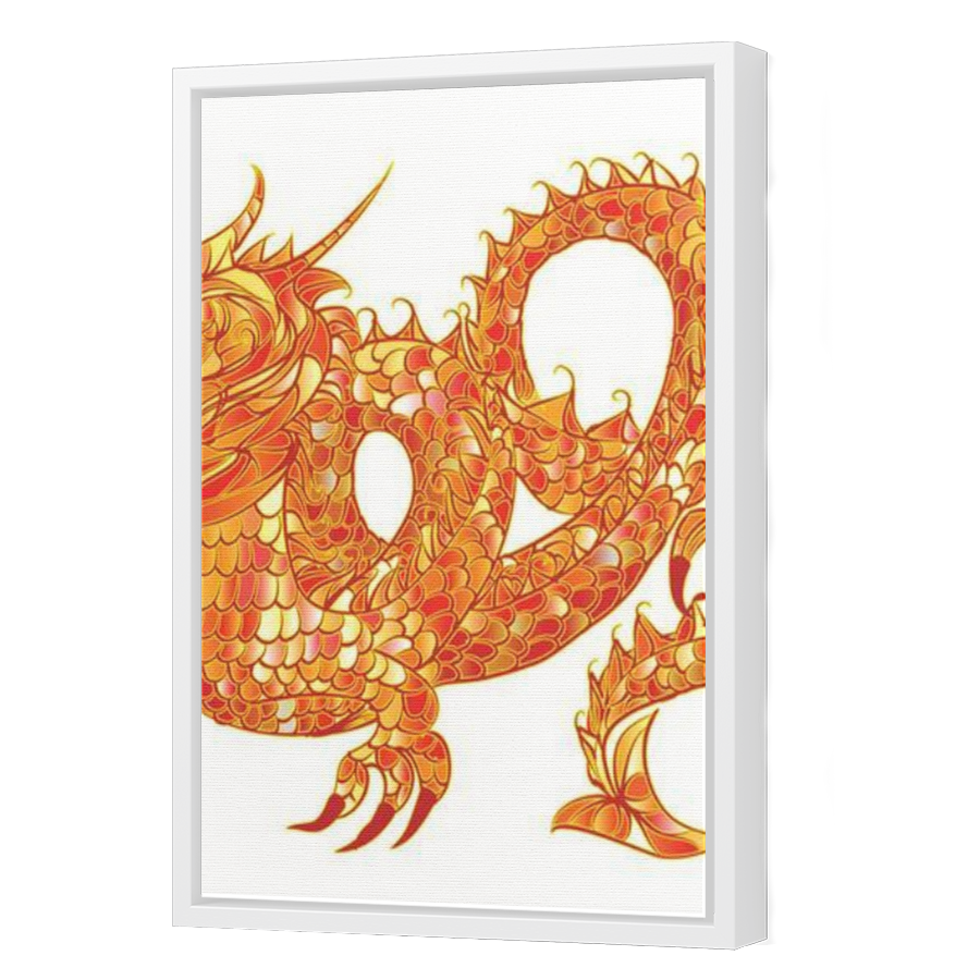 Thumbnail for Canvas - White Floating Frame