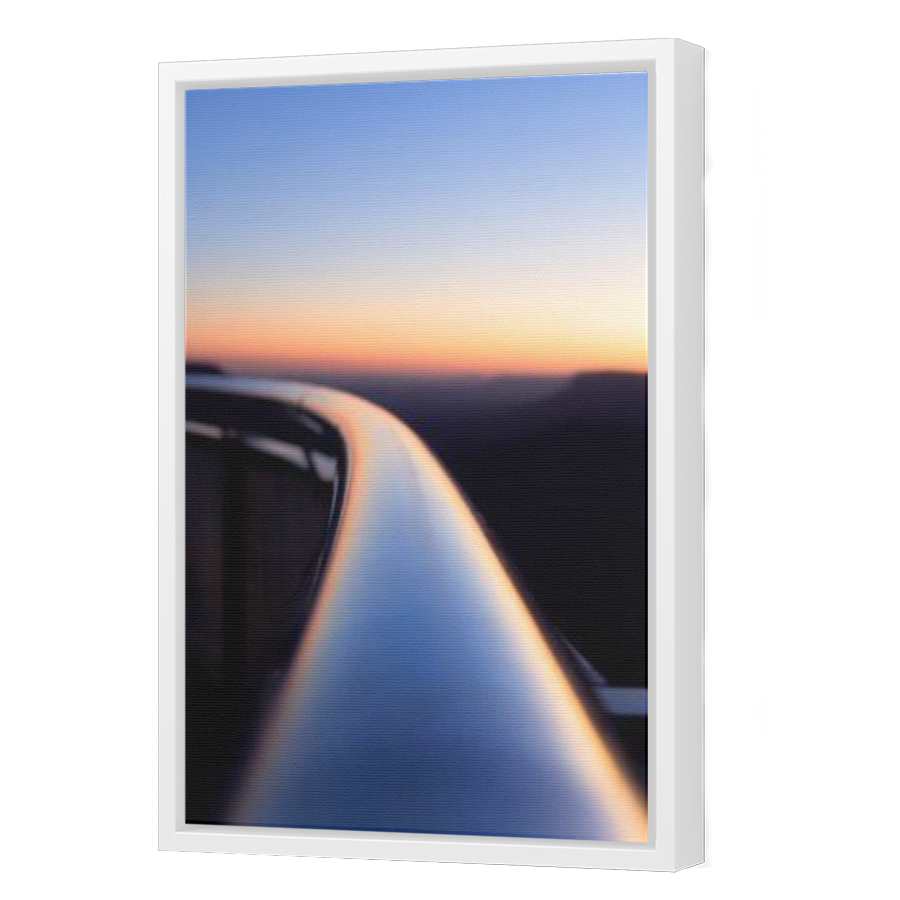 Thumbnail for Canvas - White Floating Frame