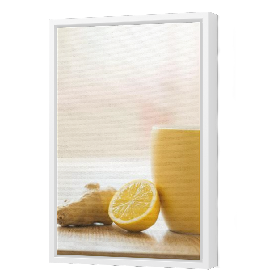 Thumbnail for Canvas - White Floating Frame