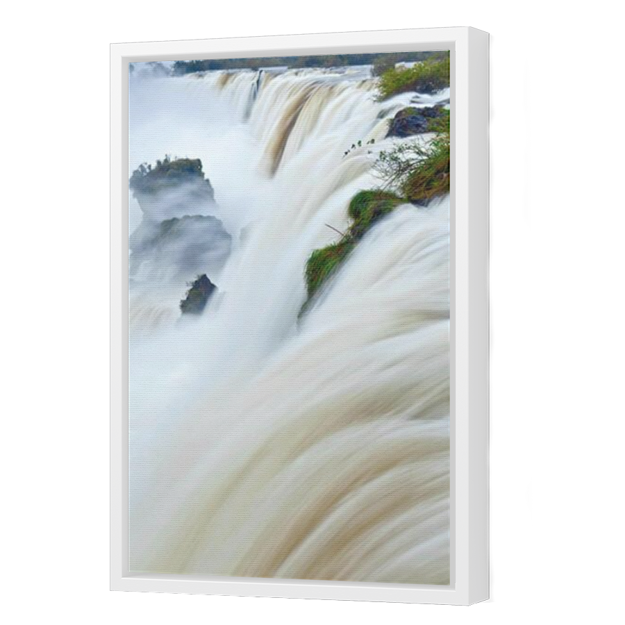 Thumbnail for Canvas - White Floating Frame