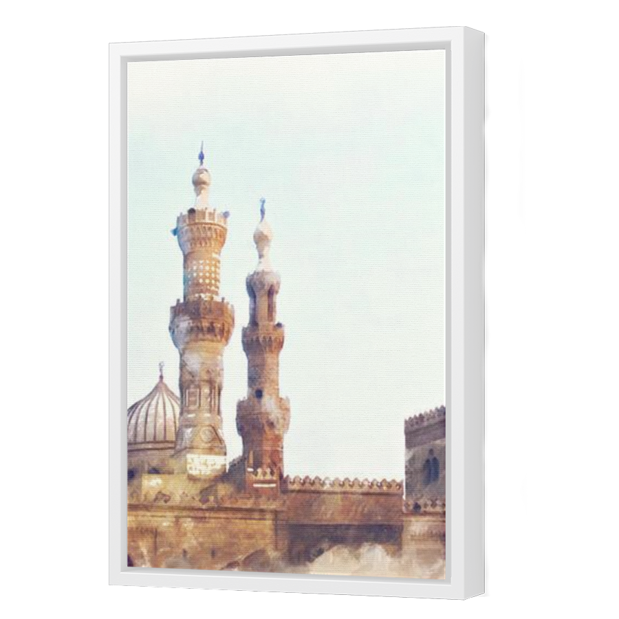 Thumbnail for Canvas - White Floating Frame