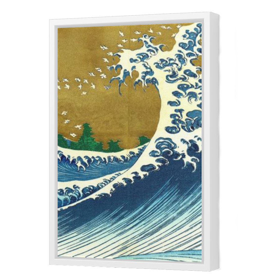 Thumbnail for Canvas - White Floating Frame