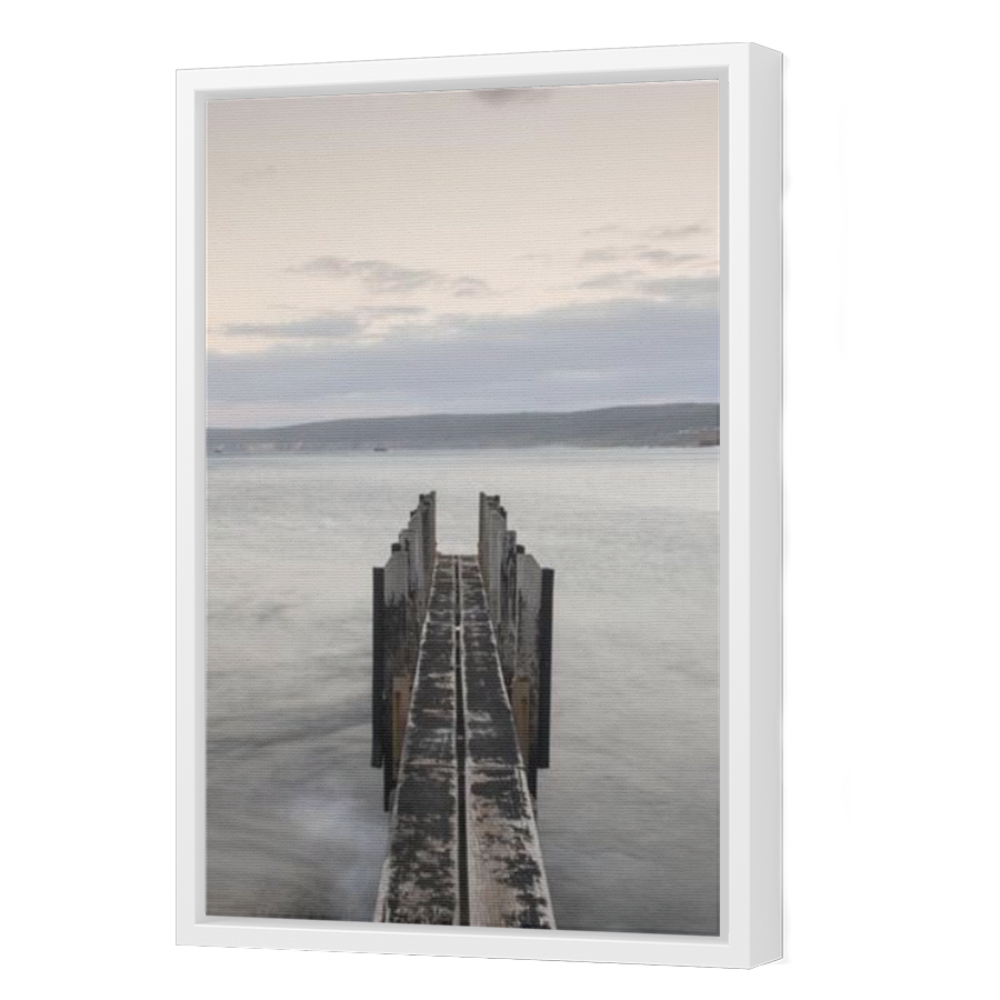 Thumbnail for Canvas - White Floating Frame