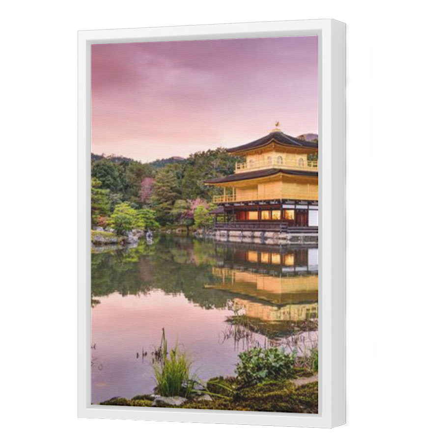 Thumbnail for Canvas - White Floating Frame