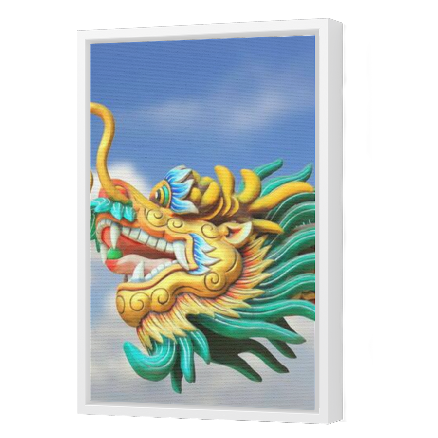 Thumbnail for Canvas - White Floating Frame