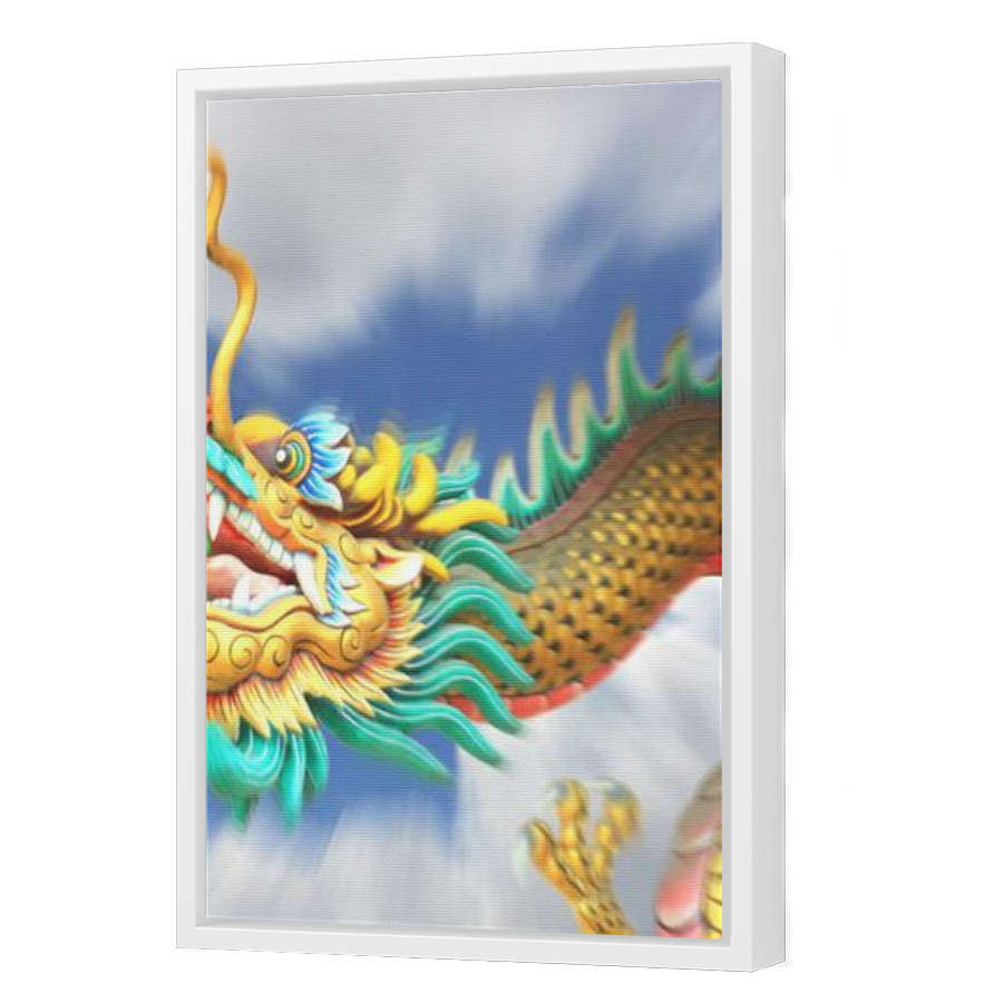 Thumbnail for Canvas - White Floating Frame