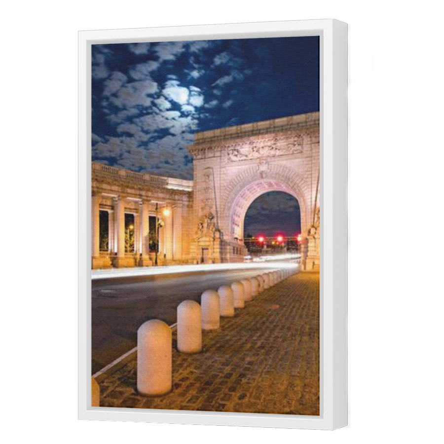 Thumbnail for Canvas - White Floating Frame