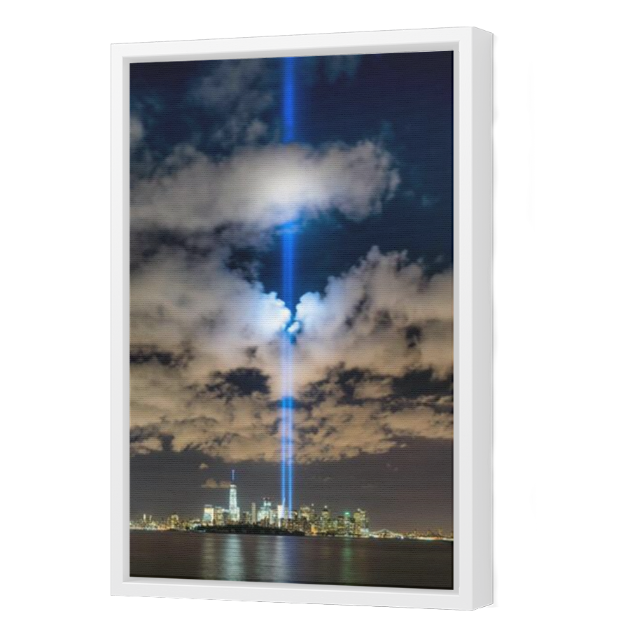 Thumbnail for Canvas - White Floating Frame
