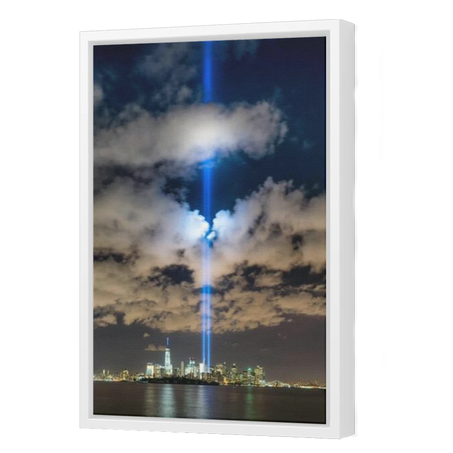 Thumbnail for Canvas - White Floating Frame