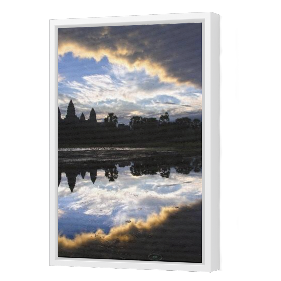 Thumbnail for Canvas - White Floating Frame