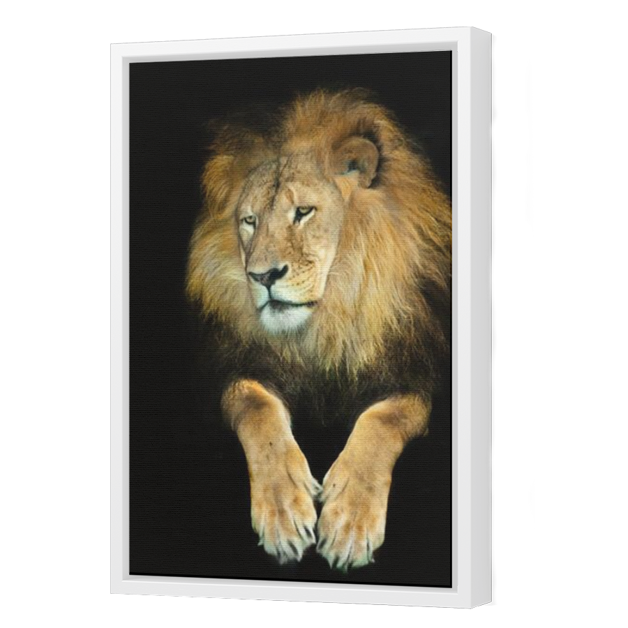 Thumbnail for Canvas - White Floating Frame