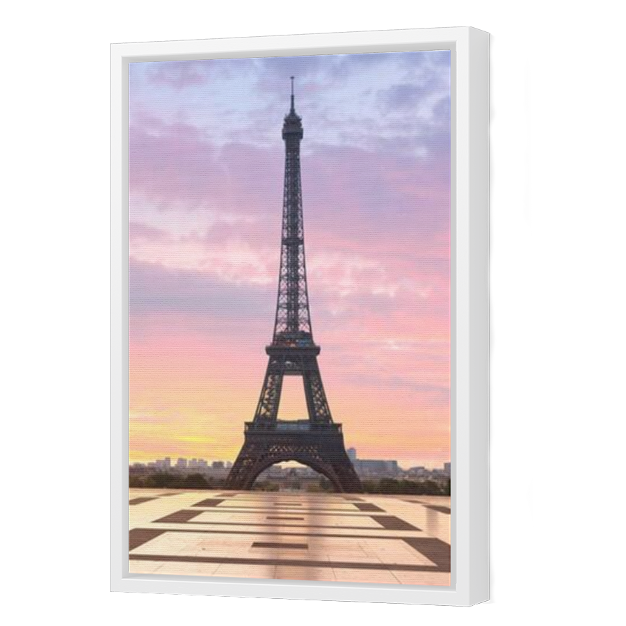 Thumbnail for Canvas - White Floating Frame