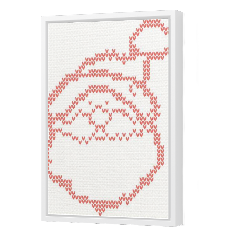 Thumbnail for Canvas - White Floating Frame