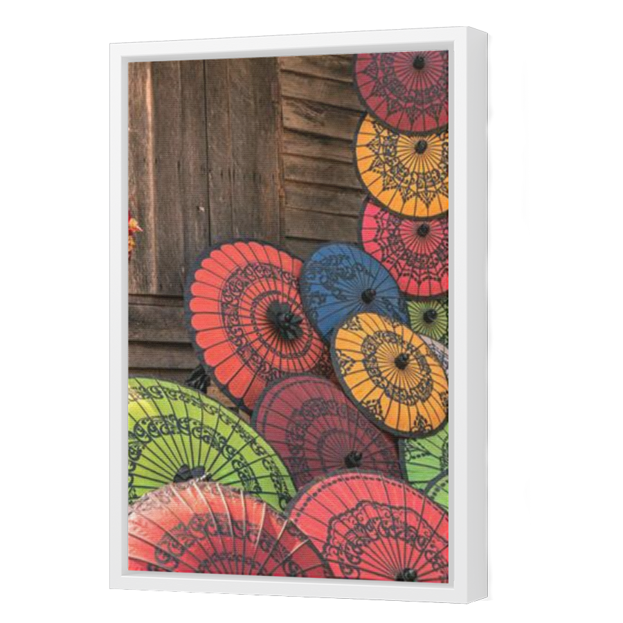 Thumbnail for Canvas - White Floating Frame
