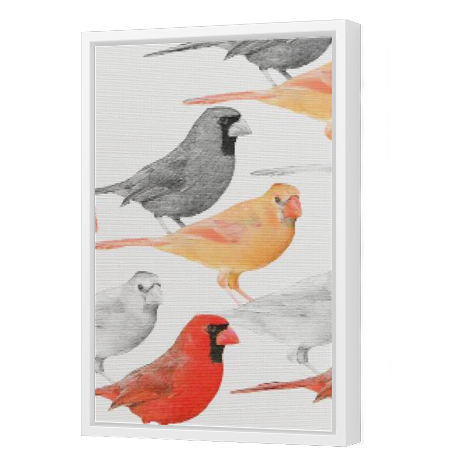 Thumbnail for Canvas - White Floating Frame
