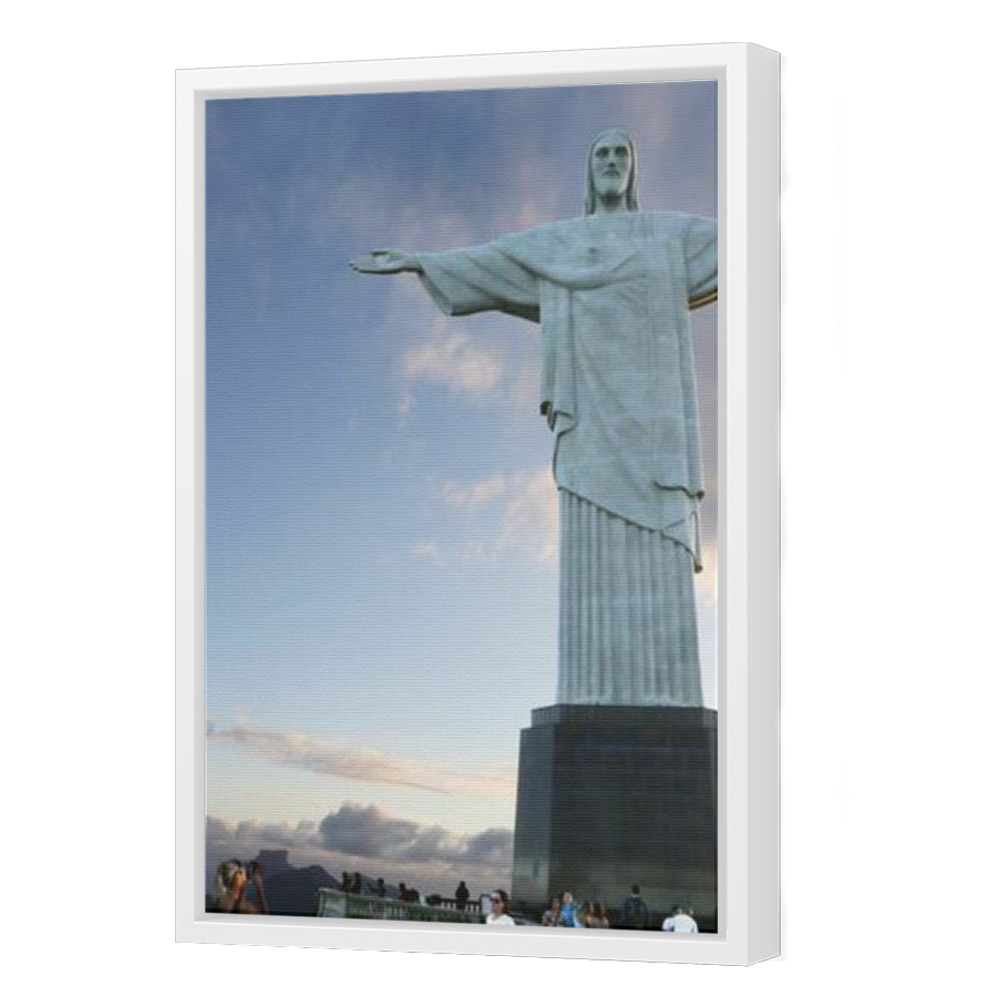 Thumbnail for Canvas - White Floating Frame