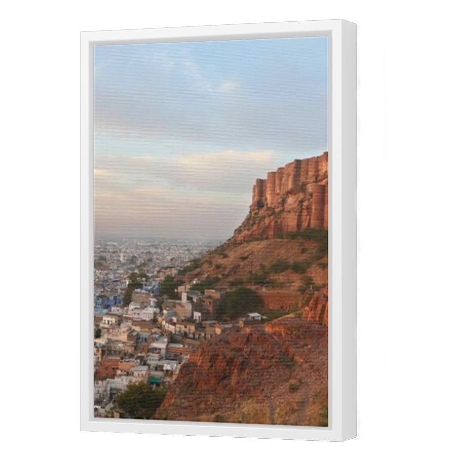 Thumbnail for Canvas - White Floating Frame