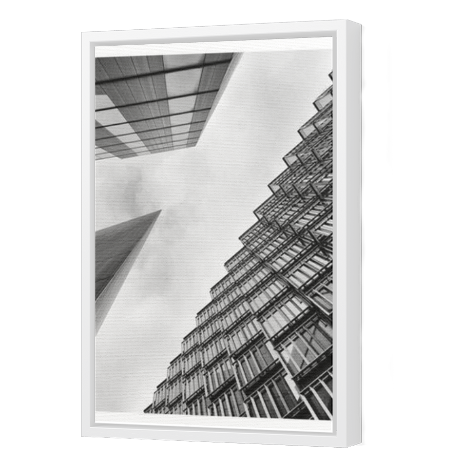 Thumbnail for Canvas - White Floating Frame