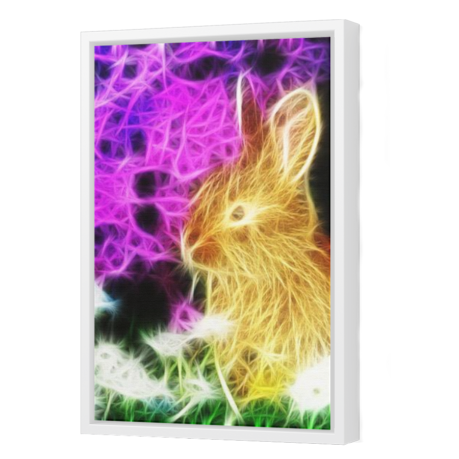 Thumbnail for Canvas - White Floating Frame