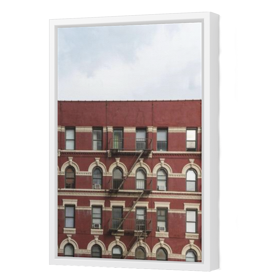 Thumbnail for Canvas - White Floating Frame
