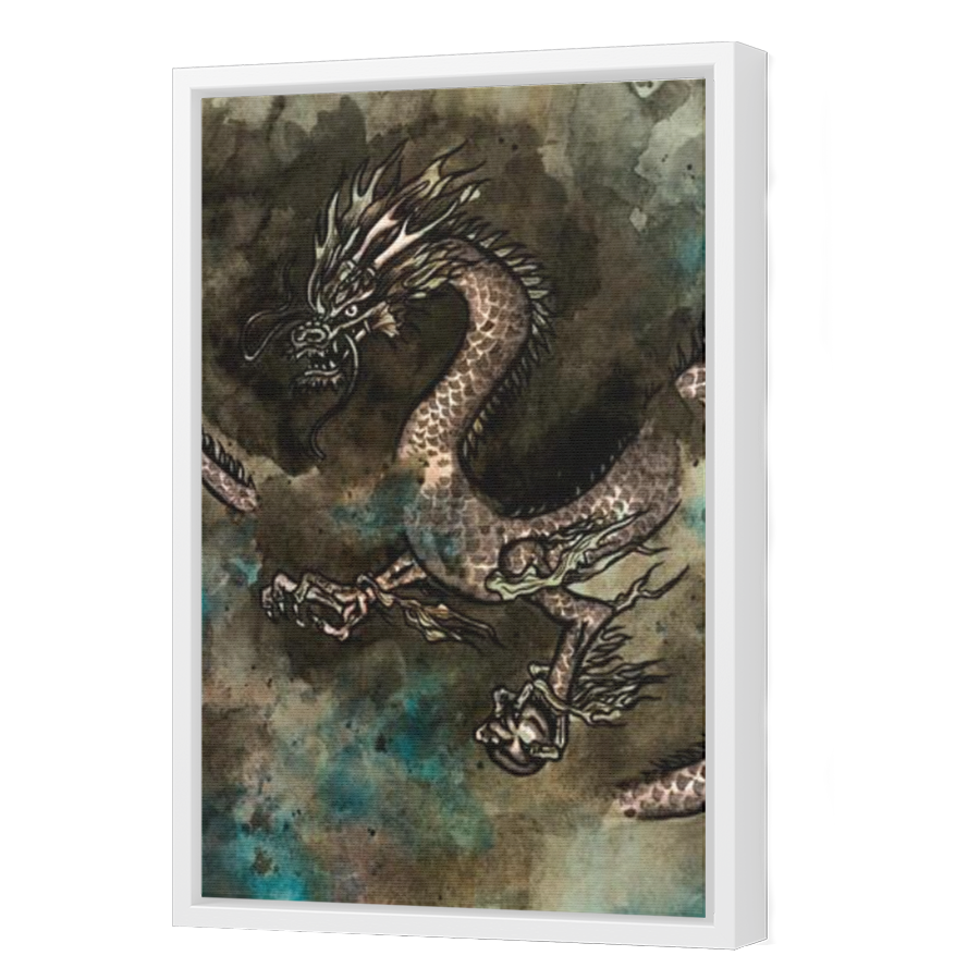 Thumbnail for Canvas - White Floating Frame