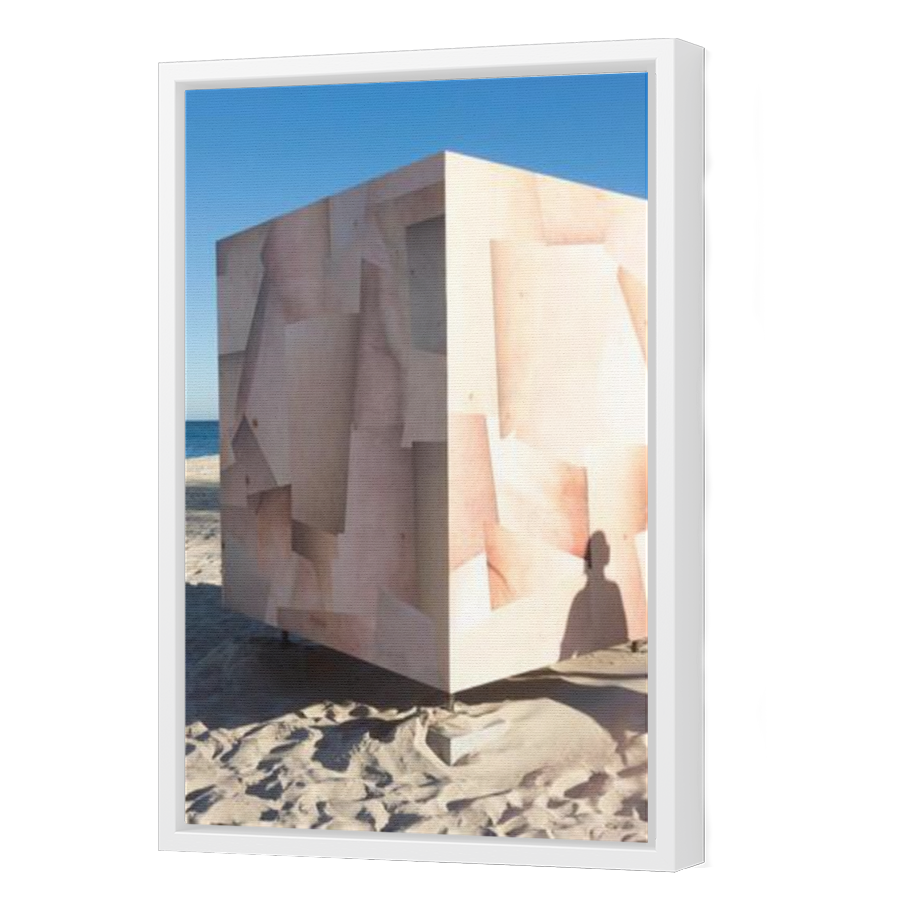 Thumbnail for Canvas - White Floating Frame