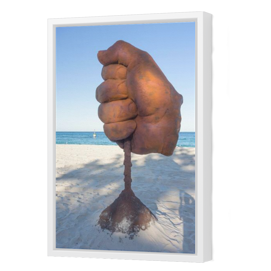 Thumbnail for Canvas - White Floating Frame