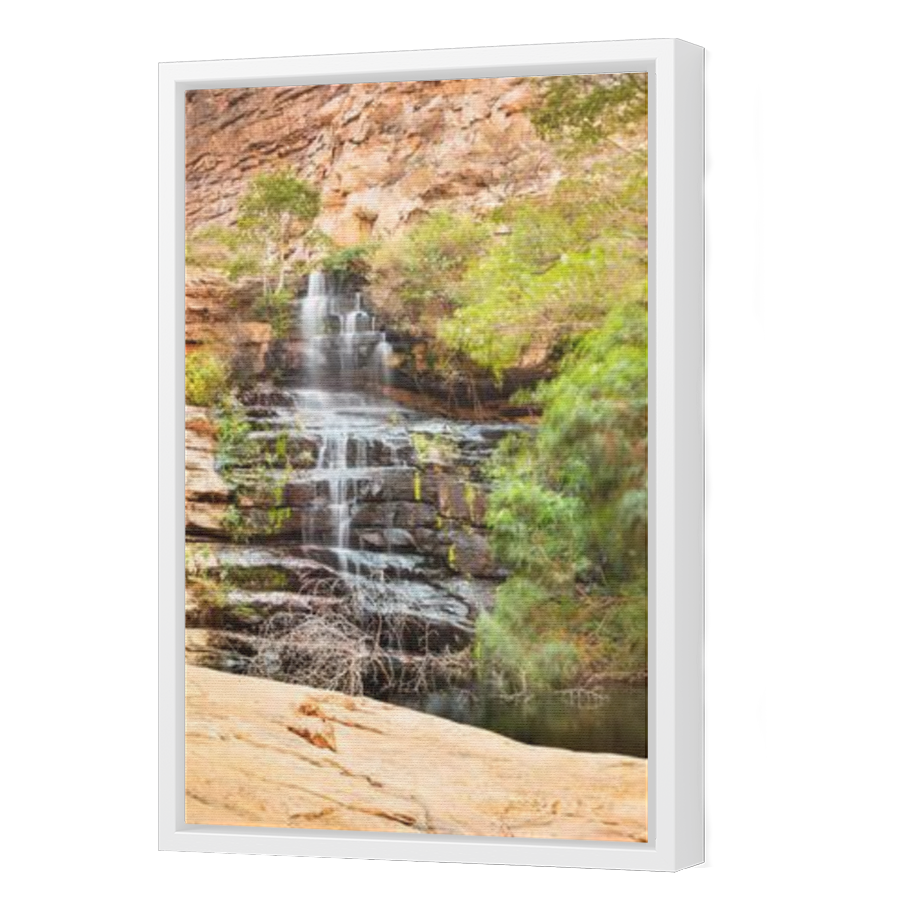 Thumbnail for Canvas - White Floating Frame