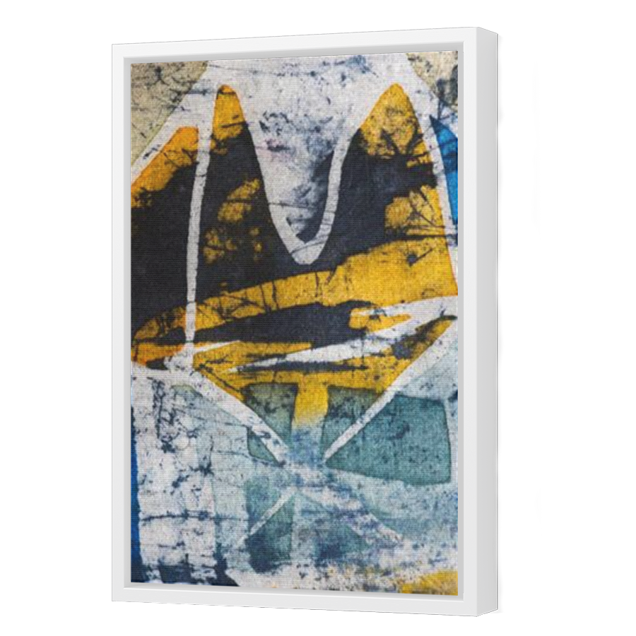 Thumbnail for Canvas - White Floating Frame