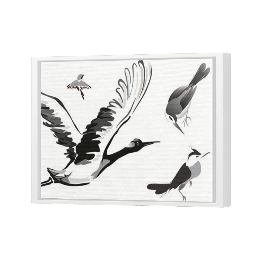Thumbnail for Canvas - White Floating Frame