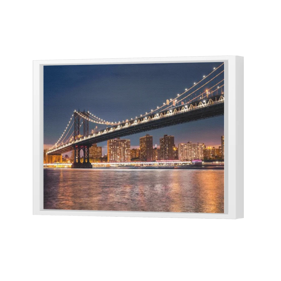 Thumbnail for Canvas - White Floating Frame