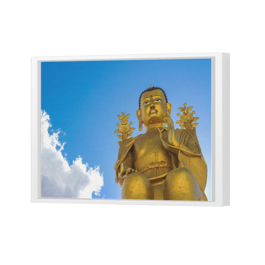 Thumbnail for Canvas - White Floating Frame